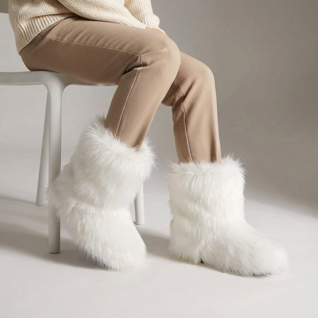 TerraVey | Furvella Winterstiefel Wadenhoch