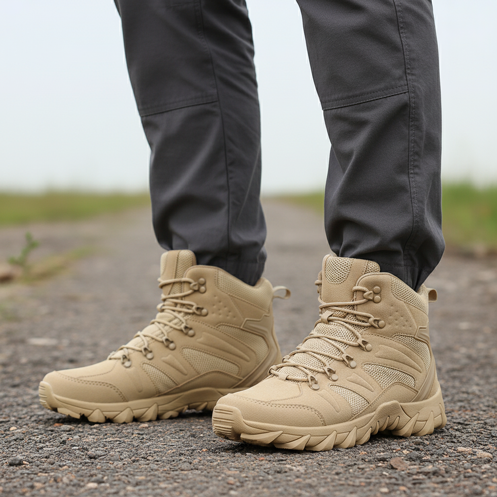 TerraVey | Taktischer Stiefel mit hohem Schaft