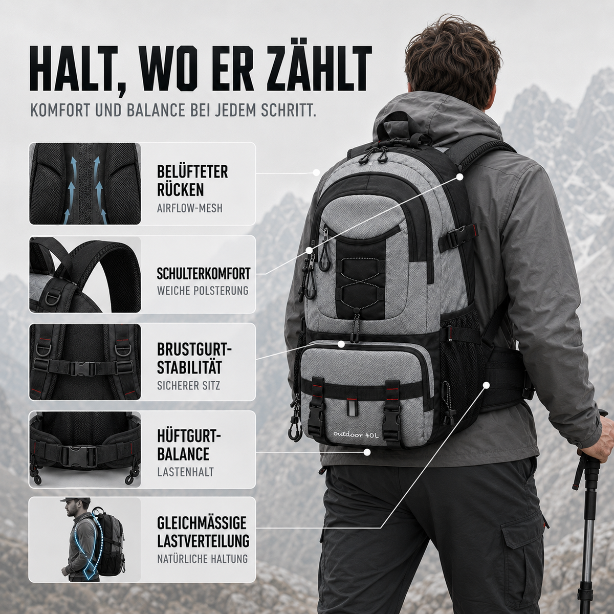 TerraVey | Highmoor Trail Rucksack