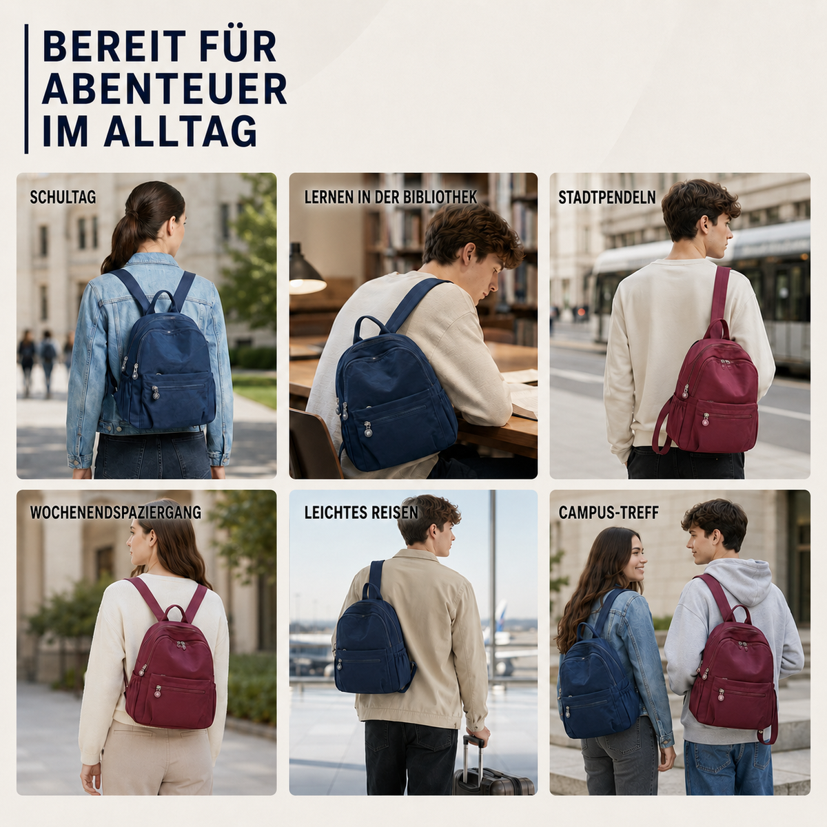 TerraVey | Nomadryx Ultraleichter Nylon-Tagesrucksack