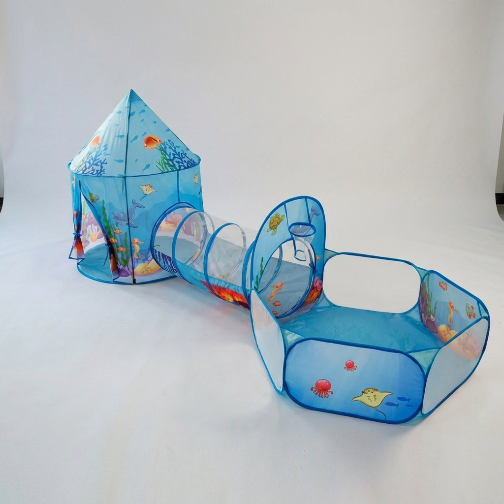 TerraVey | Playcroyal Faltbares Kinder Spielschloss