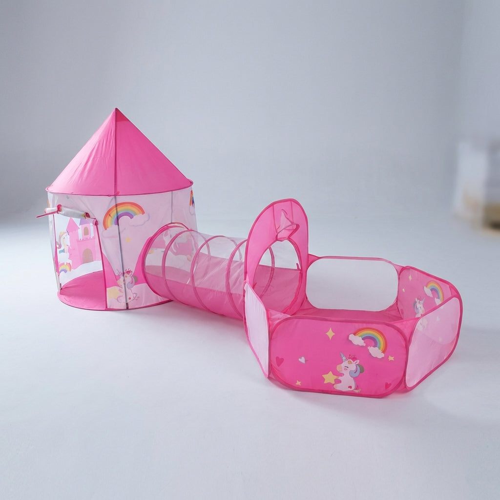 TerraVey | Playcroyal Faltbares Kinder Spielschloss