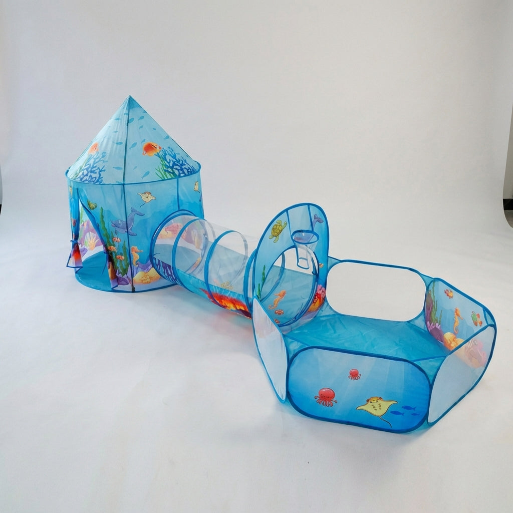 TerraVey | Playcroyal Faltbares Kinder Spielschloss