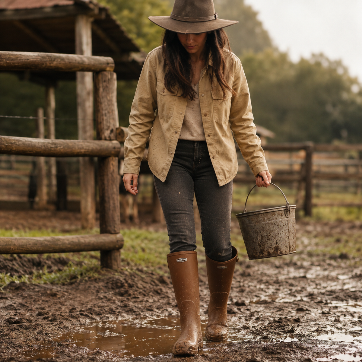 TerraVey | RainVale Hohe Stiefel