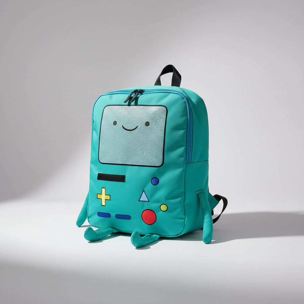 TerraVey | RoboPax Süßer Cartoon-Nylon-Rucksack