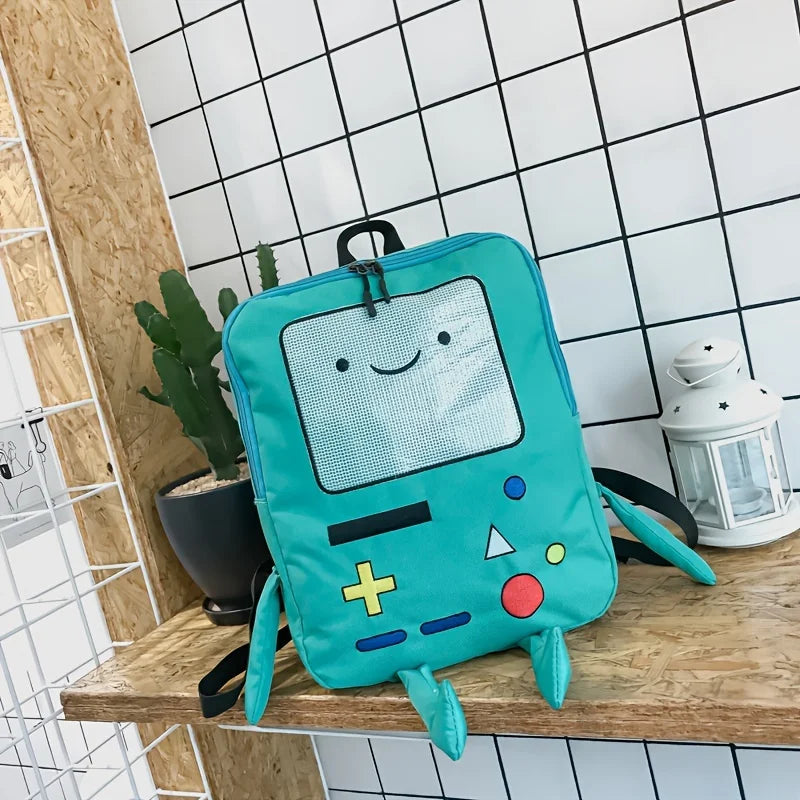 TerraVey | RoboPax Süßer Cartoon-Nylon-Rucksack