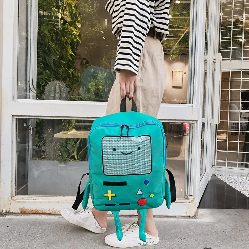 TerraVey | RoboPax Süßer Cartoon-Nylon-Rucksack