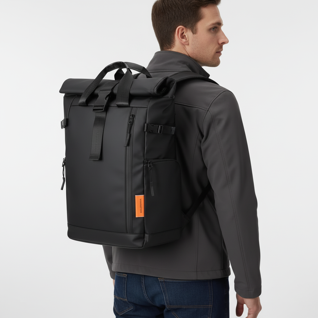 TerraVey | Crest Rolltop-Rucksack