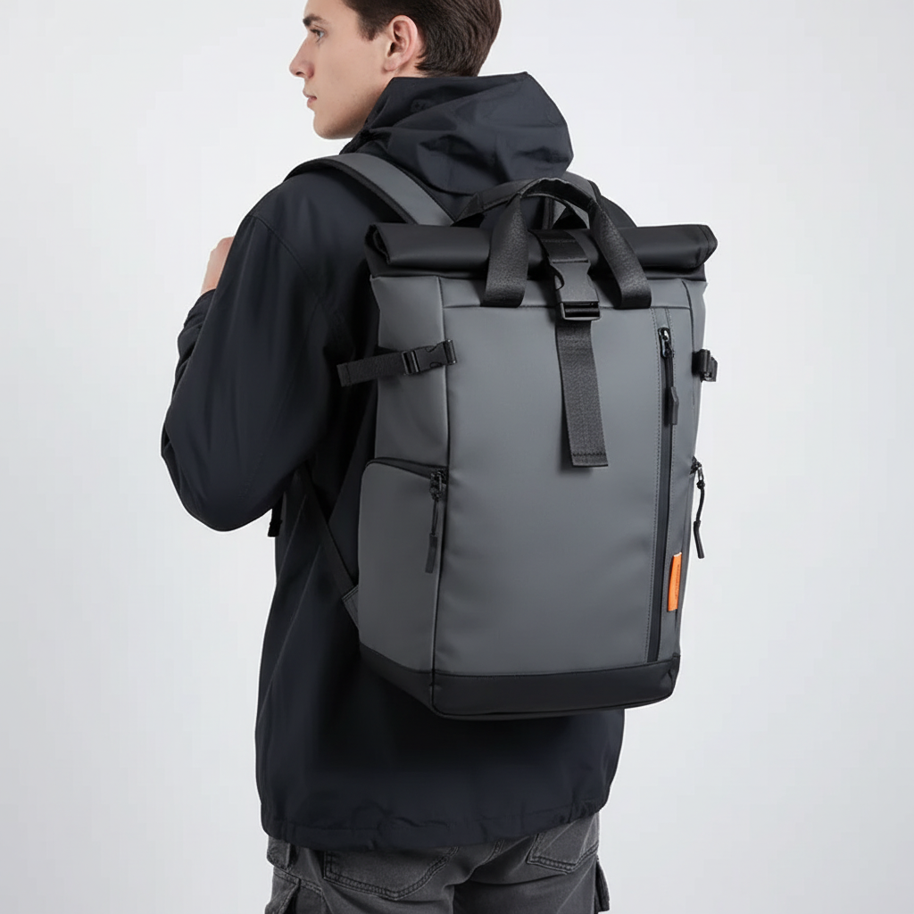 TerraVey | Crest Rolltop-Rucksack