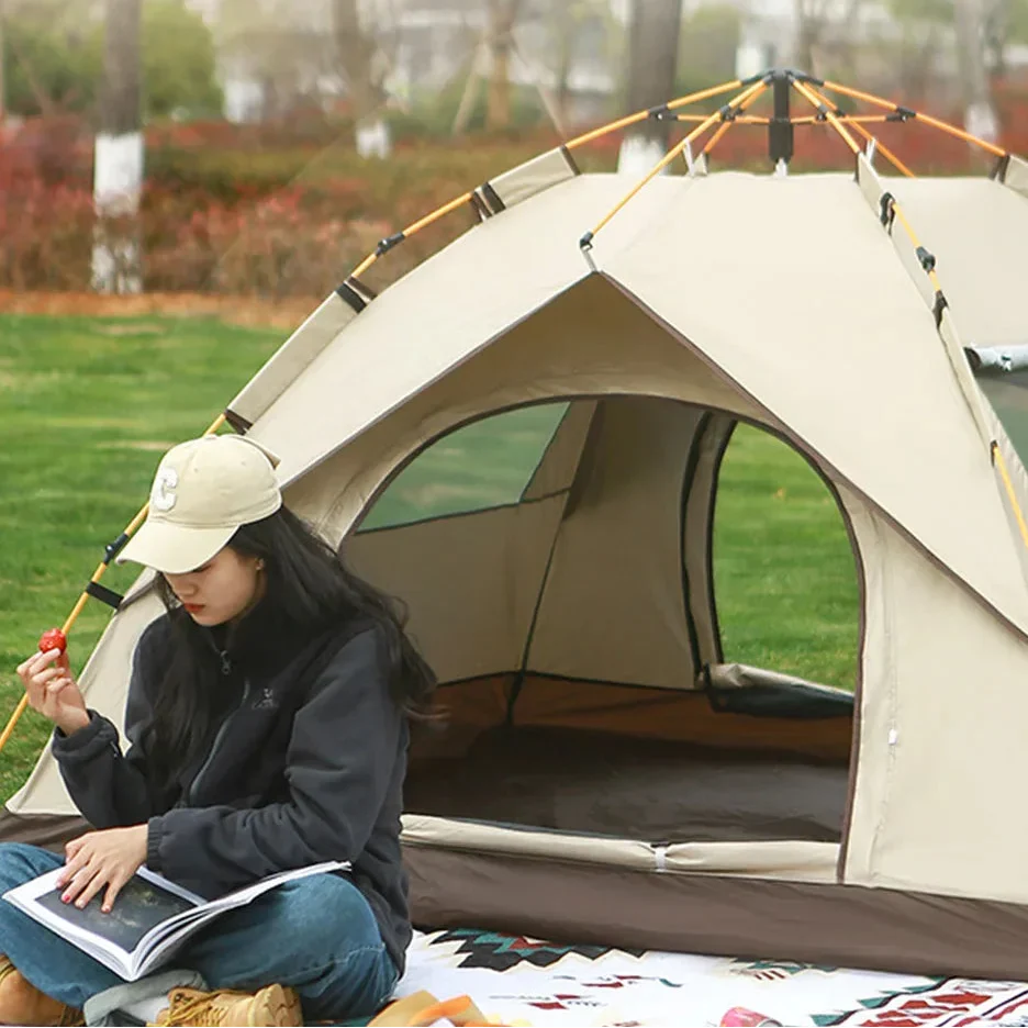 TerraVey | Shelvix Automatisches Pop-Up-Campingzelt