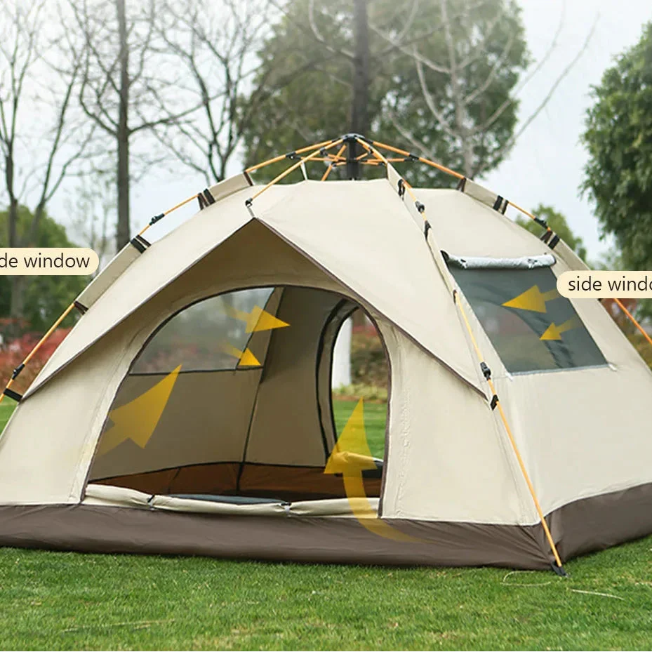 TerraVey | Shelvix Automatisches Pop-Up-Campingzelt