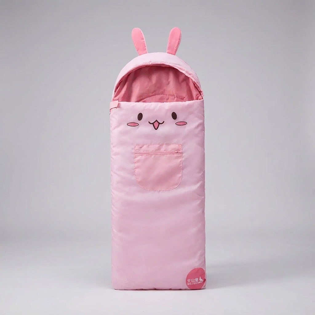 TerraVey | SnugBunny Kinder-Schlafsack im Cartoon-Deckenstil
