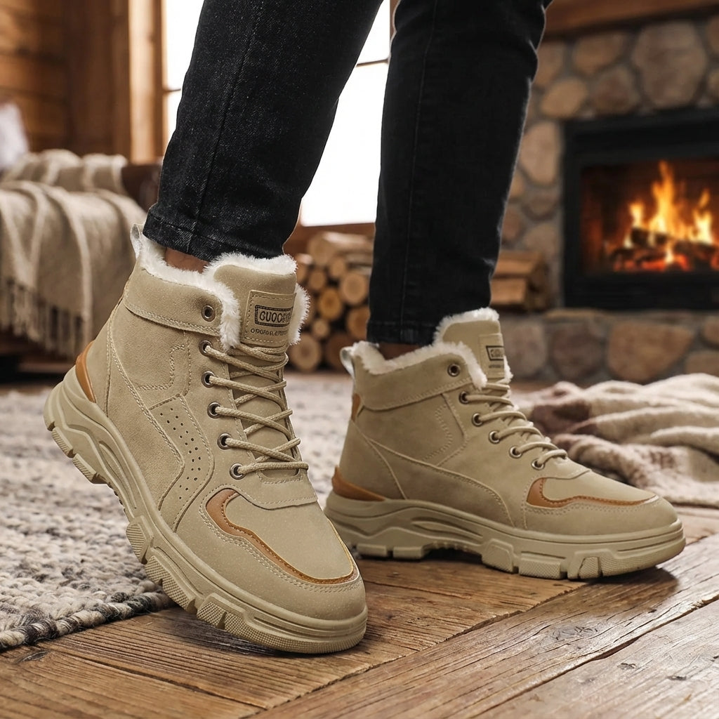 TerraVey | Thermaraft Herren Winterstiefel Wadenhoch