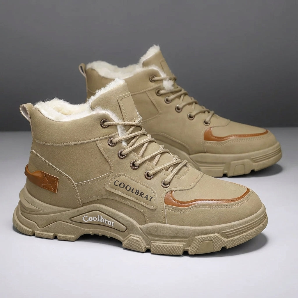 TerraVey | Thermaraft Herren Winterstiefel Wadenhoch