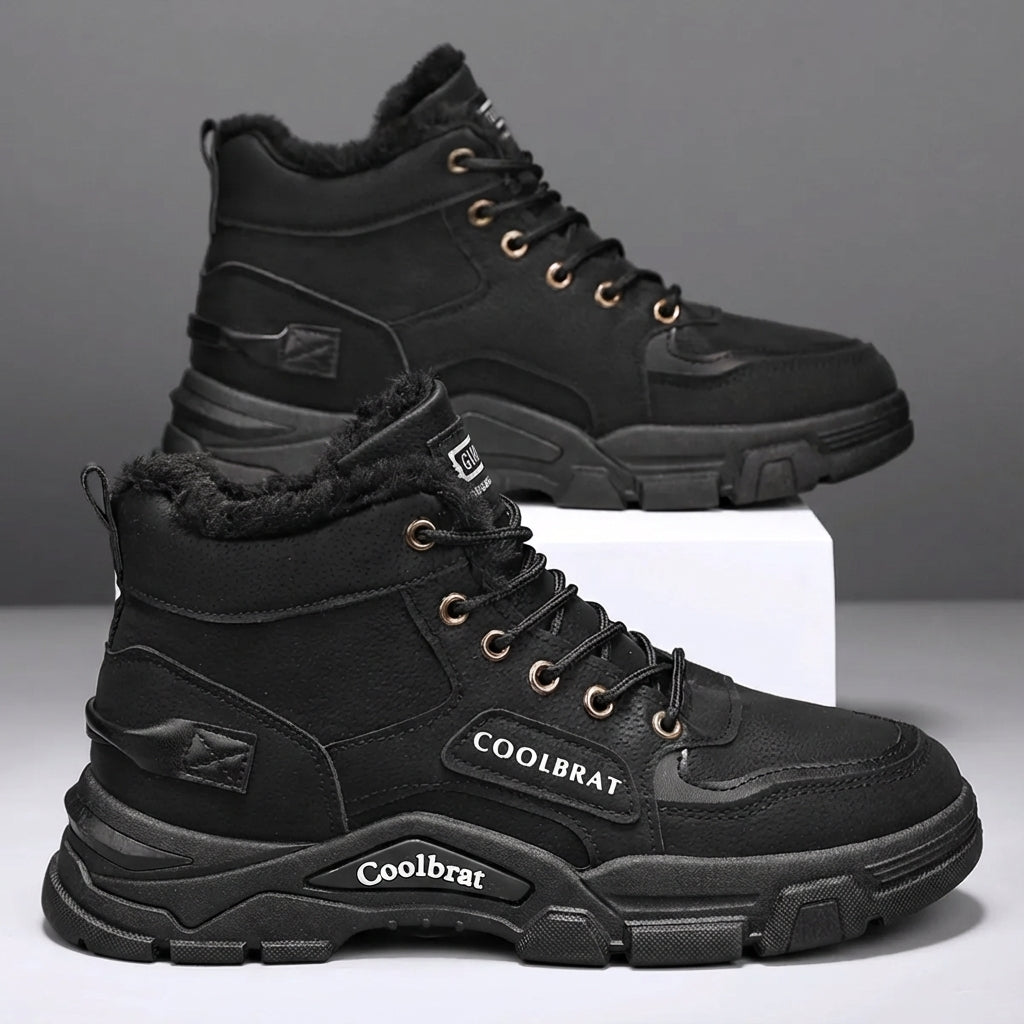 TerraVey | Thermaraft Herren Winterstiefel Wadenhoch