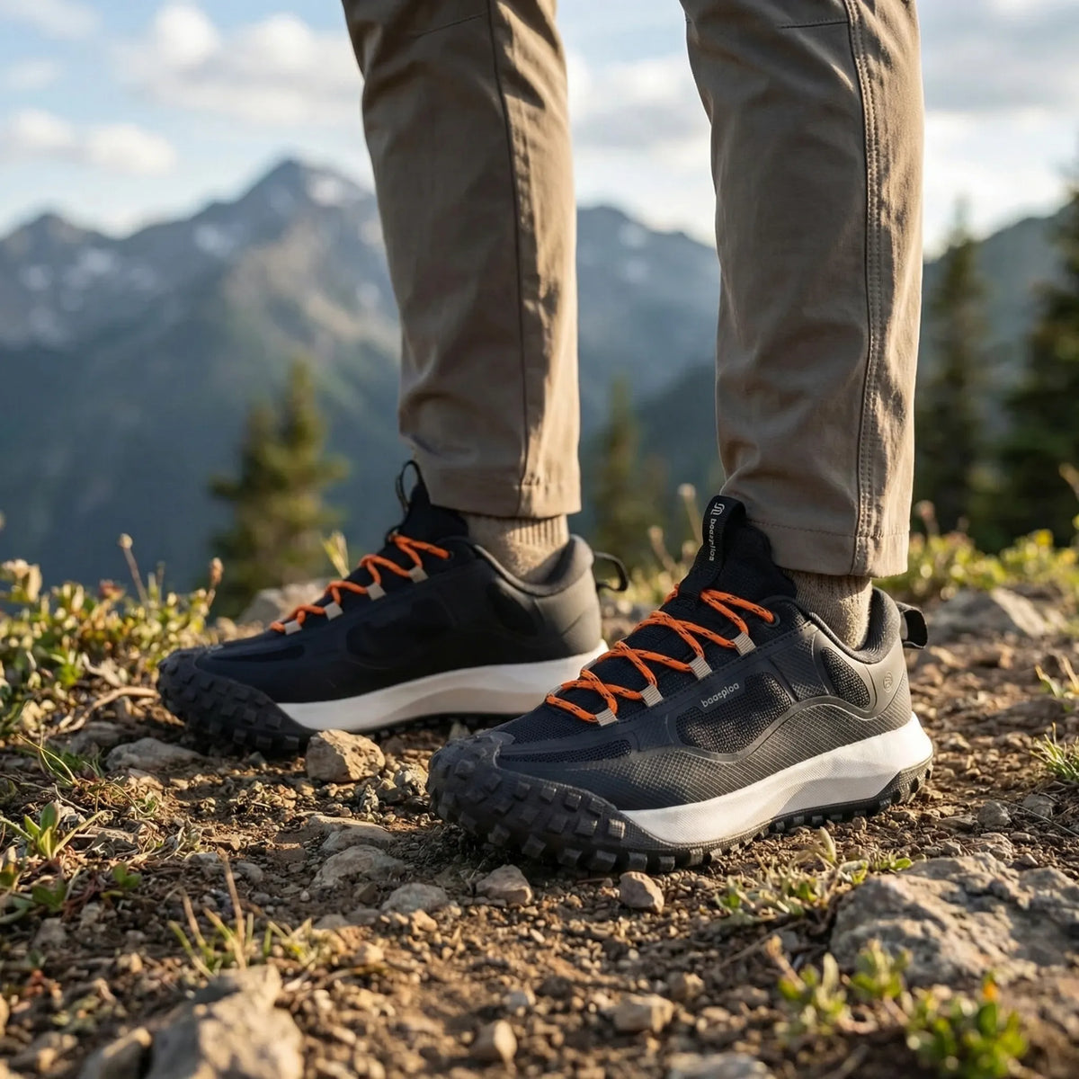 TerraVey | Trekbound Wasserdichte Schnürer-Wanderschuhe Low-Top