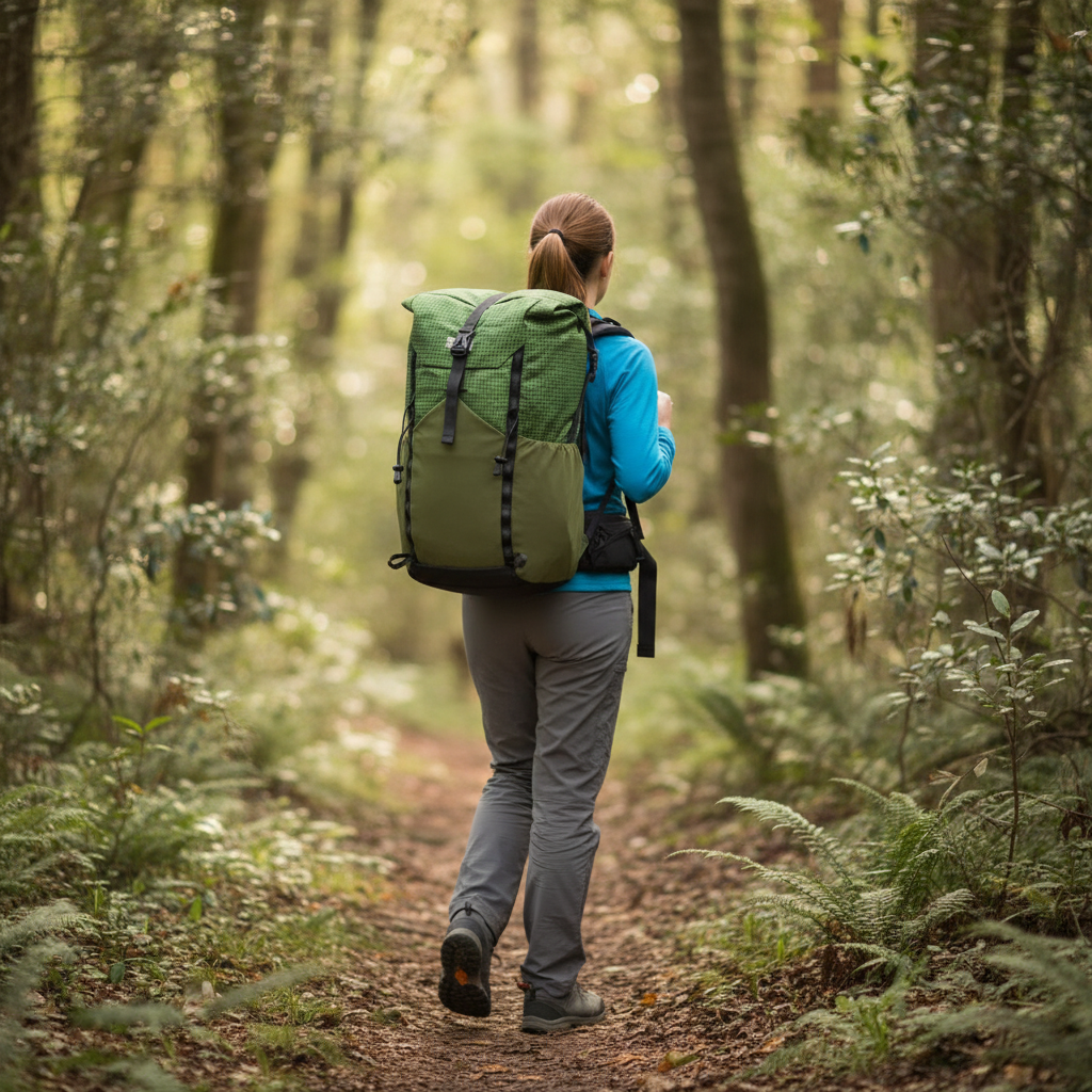 TerraVey | Ultraleichter Rolltop-Rucksack