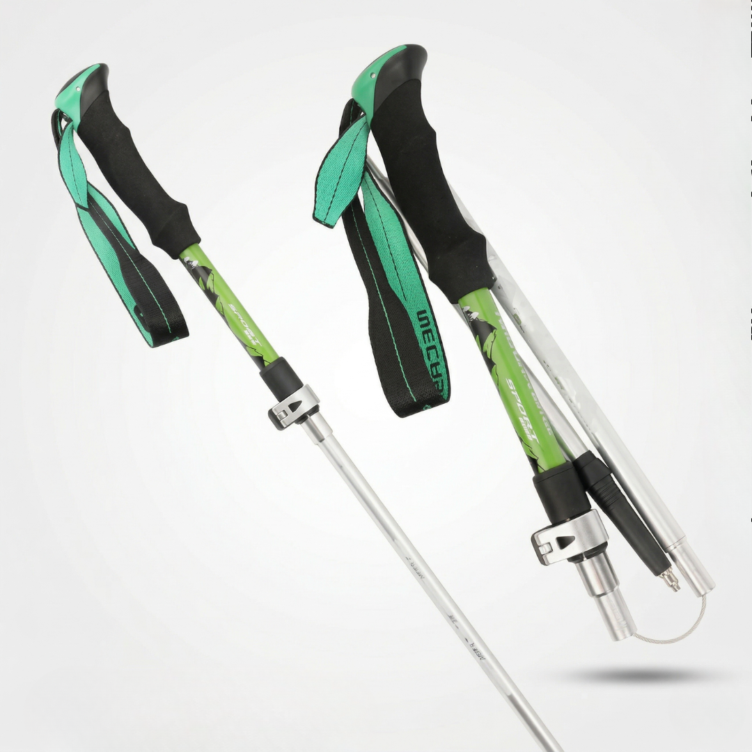 TerraVey | Faltbarer Nordic-Walking-Stock für Stabilität