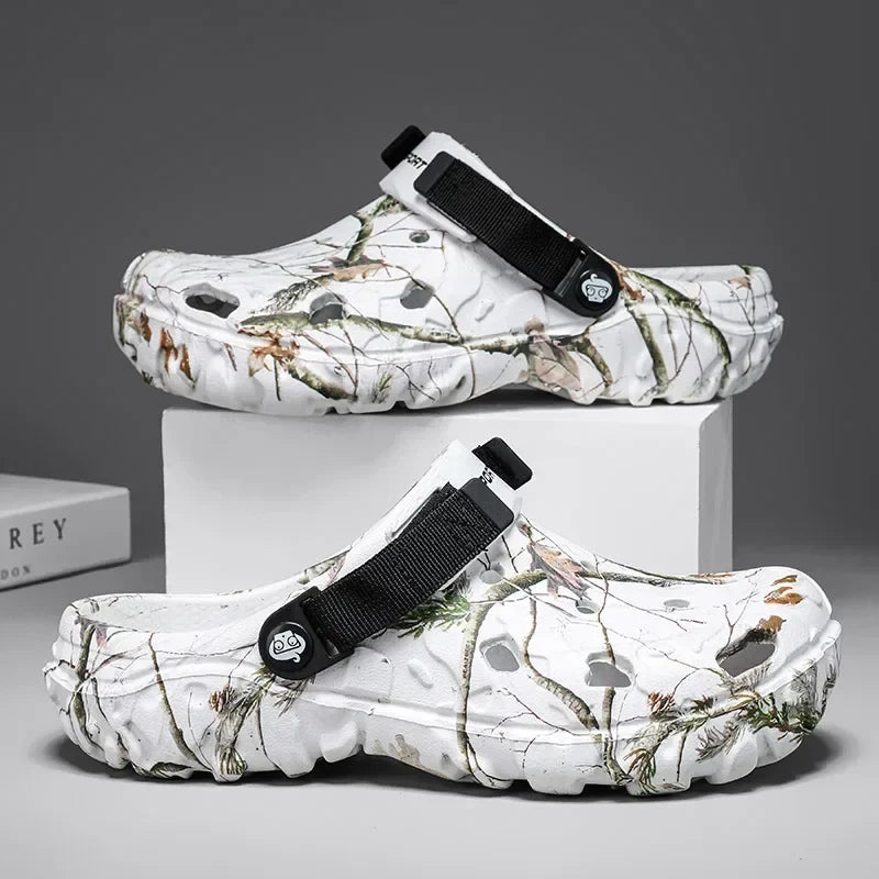 TerraVey | Veldrox Herren-Camouflage-Clogs
