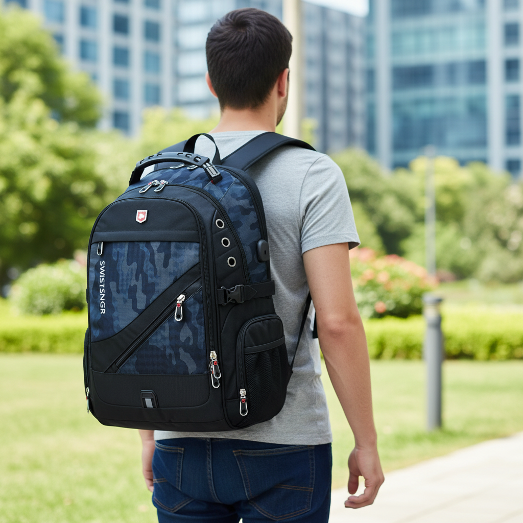 TerraVey | Wasserabweisender Laptop-Rucksack