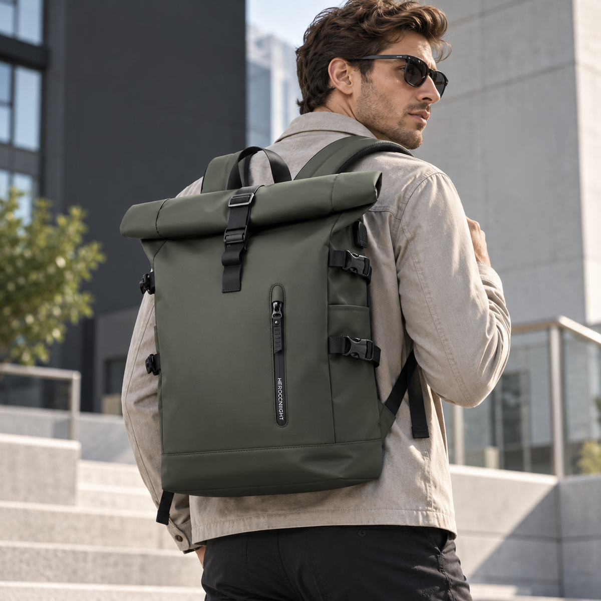 TerraVey | Wayfold Rolltop-Rucksack