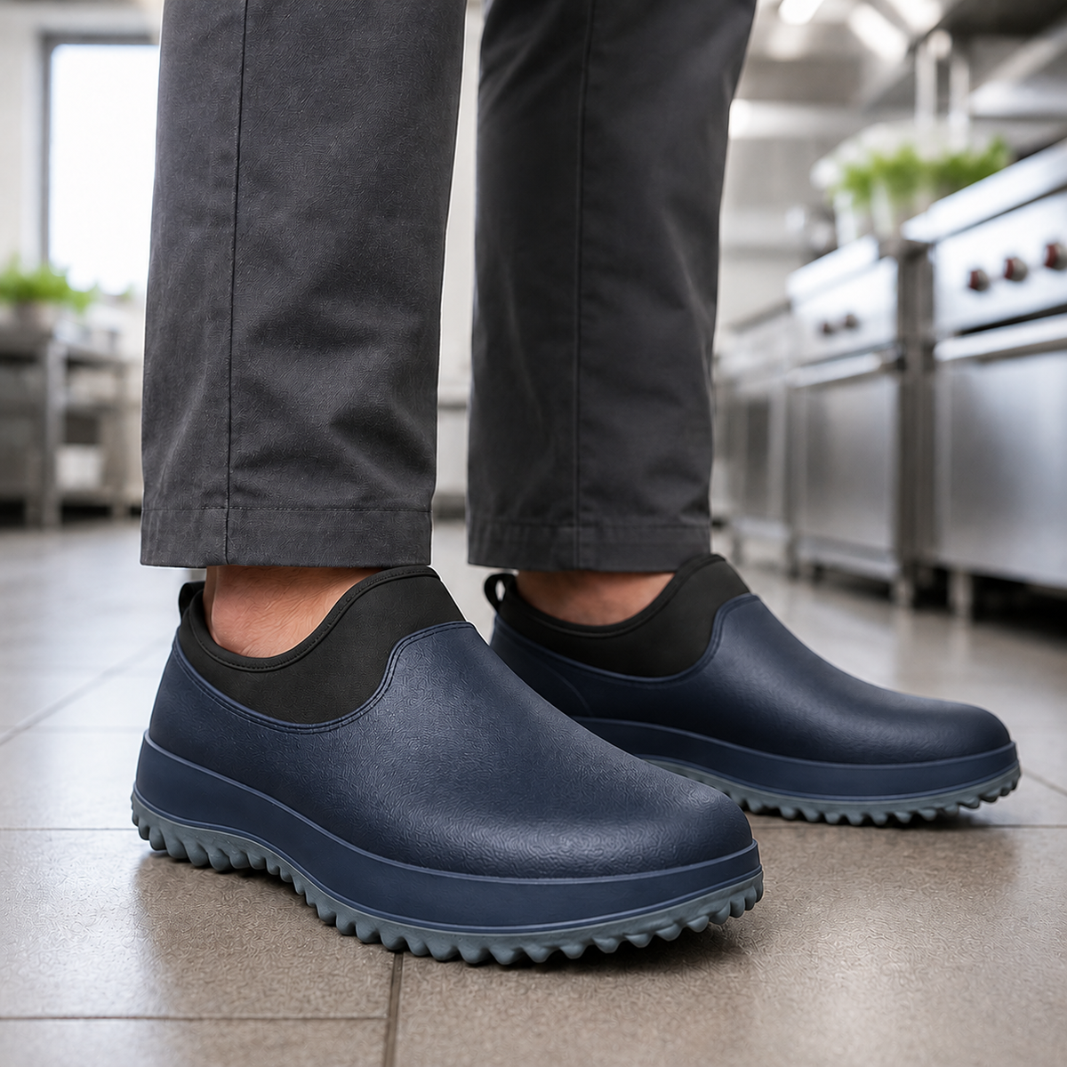 Schuhe Arbeit wasserdicht & rutschfest – SlipSafe Workwear