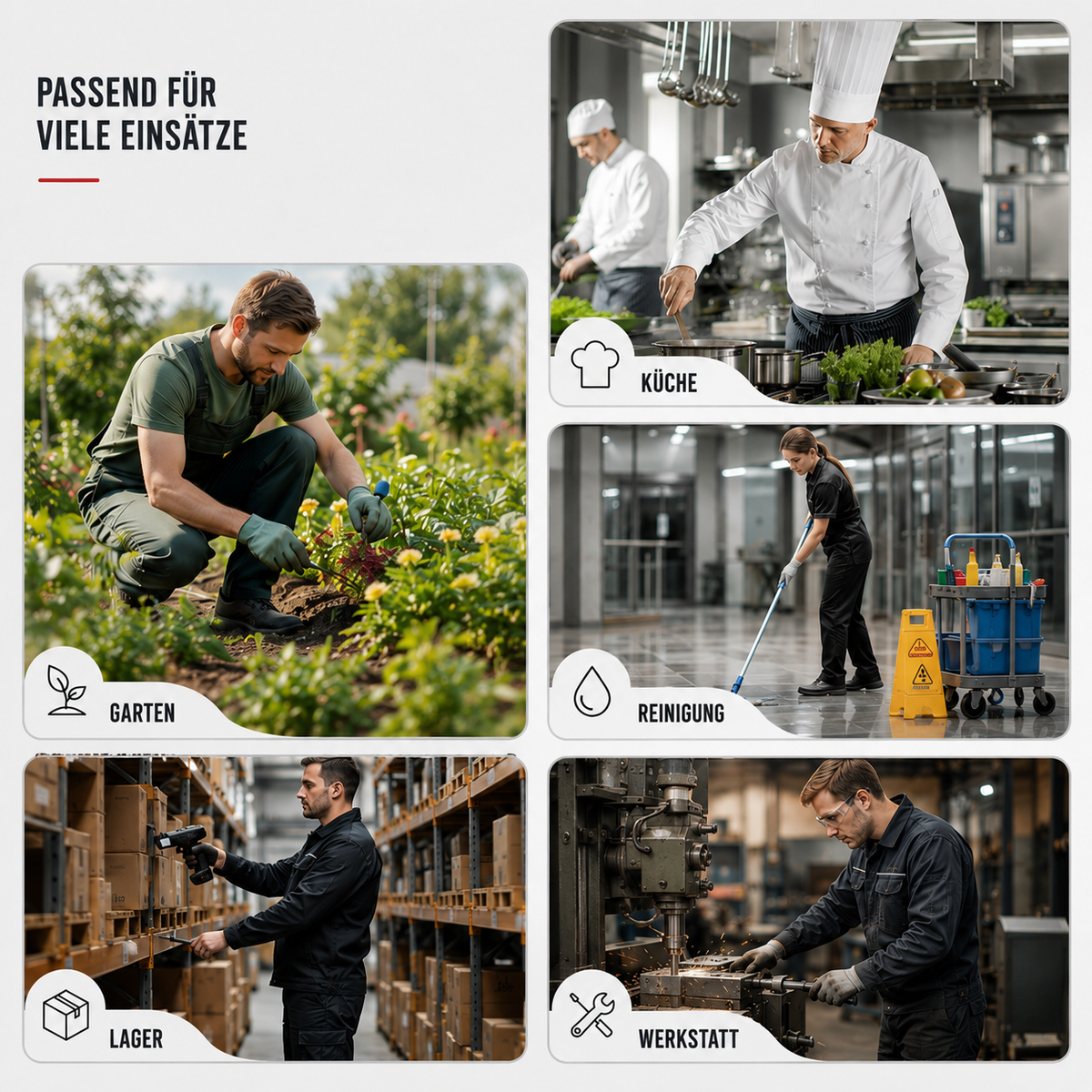 Schuhe Arbeit wasserdicht & rutschfest – SlipSafe Workwear