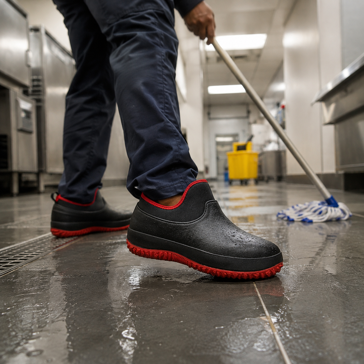 Schuhe Arbeit wasserdicht & rutschfest – SlipSafe Workwear