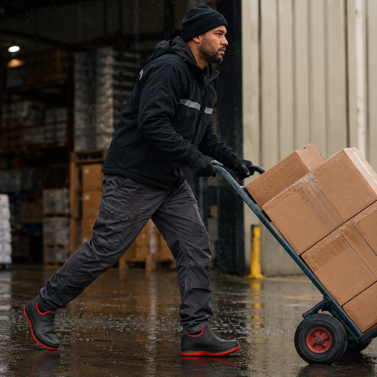 Schuhe Arbeit wasserdicht & rutschfest – SlipSafe Workwear