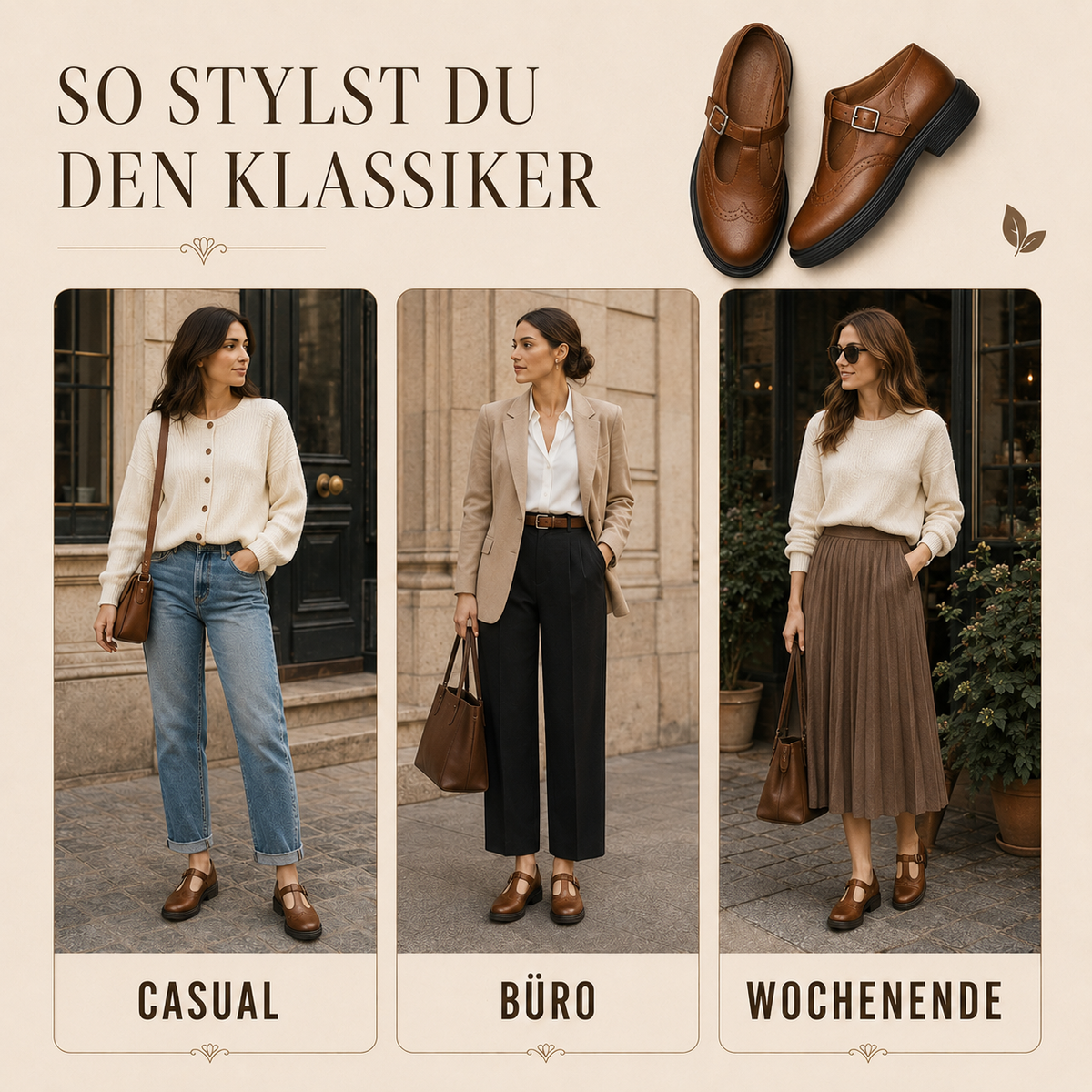Schuhe Vegan Leder elegant & bequem – Verda Classics