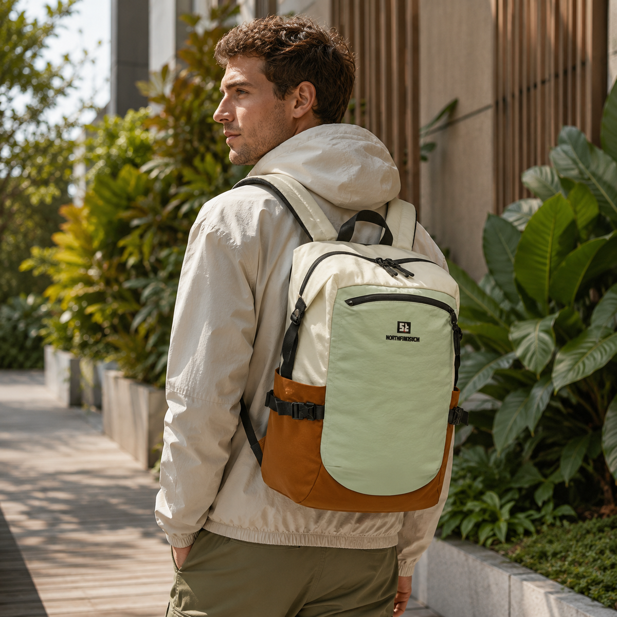 TerraVey | Leichter Nylon-Tagesrucksack
