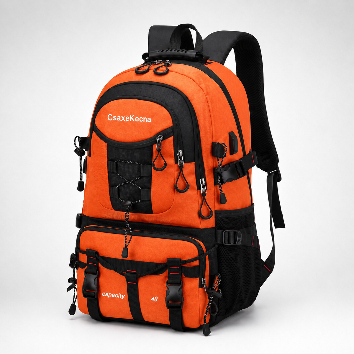 Wanderrucksack 40L mit USB-Anschluss – BergTrail Pro