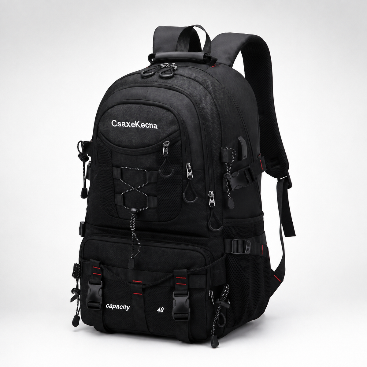 Wanderrucksack 40L mit USB-Anschluss – BergTrail Pro