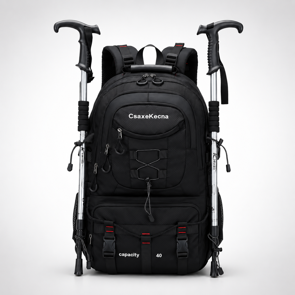Wanderrucksack 40L mit USB-Anschluss – BergTrail Pro