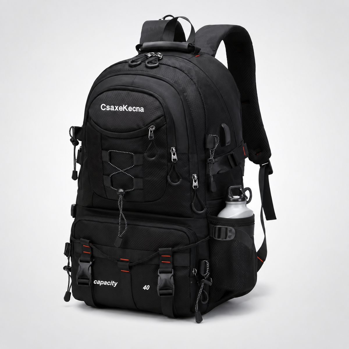 Wanderrucksack 40L mit USB-Anschluss – BergTrail Pro