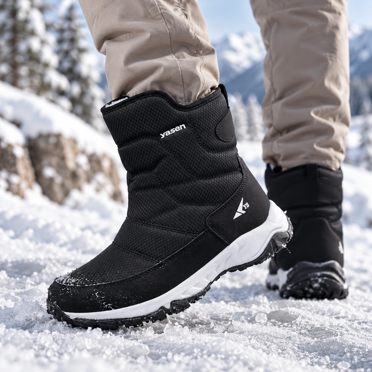 Winterstiefel für Herren Wasserdicht – ThermoStride