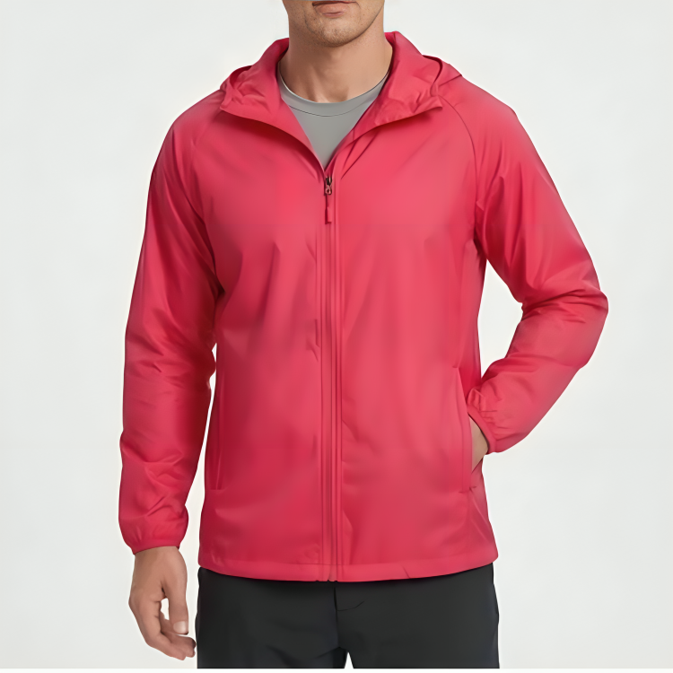 TerraVey | Velotrek Leichte Packbare Kapuzen-Windjacke